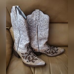 JB Dillon Cowboy Boots size 6.5 EUC!
